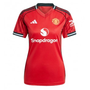 Billiga Manchester United Hemmatröja Dam 2025-26 Kortärmad